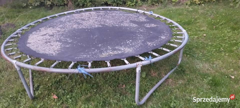 Sprzedam trampolinę bez siatki rurek tak teraz Tuczempy
