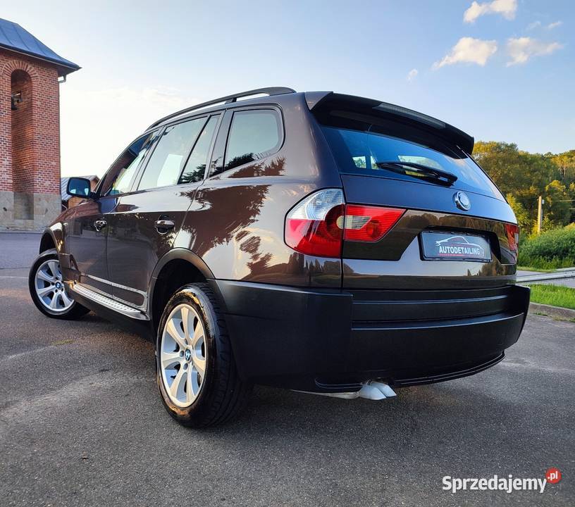 Ładne BMW X3 25 benzyna 4x4 xdrive 2004 skórzana tapicerka podkarpackie Domaradz sprzedam