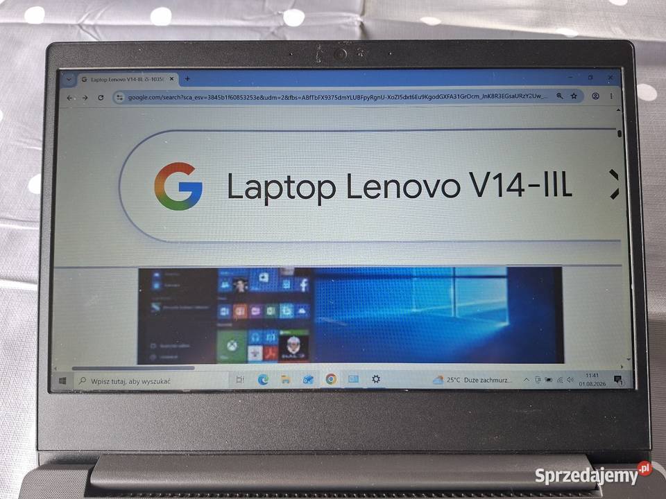 Laptop Lenovo V14IIL i51035G1 8GB 238GB SSD 141 mazowieckie Małkinia Górna