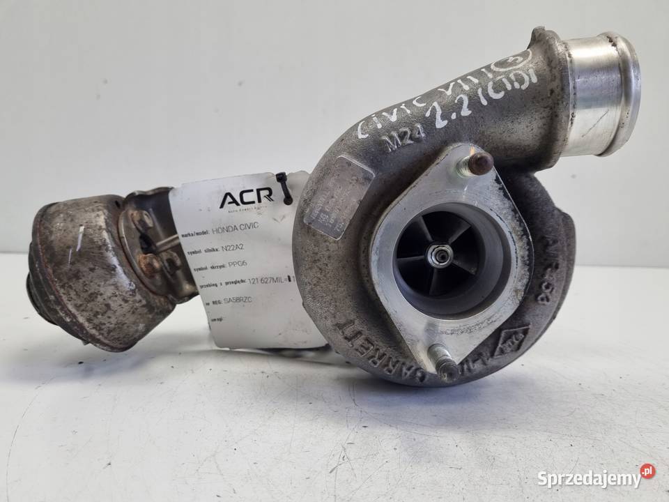 TURBOSPRĘŻARKA Honda Civic VIII 22 iCTDI turbo Części samochodowe Chełm