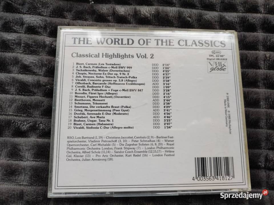 The World Of Classics Classic Highlights 1988