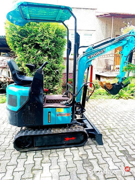 Minikoparka Kingway BAGGER 1000 Żarki sprzedam