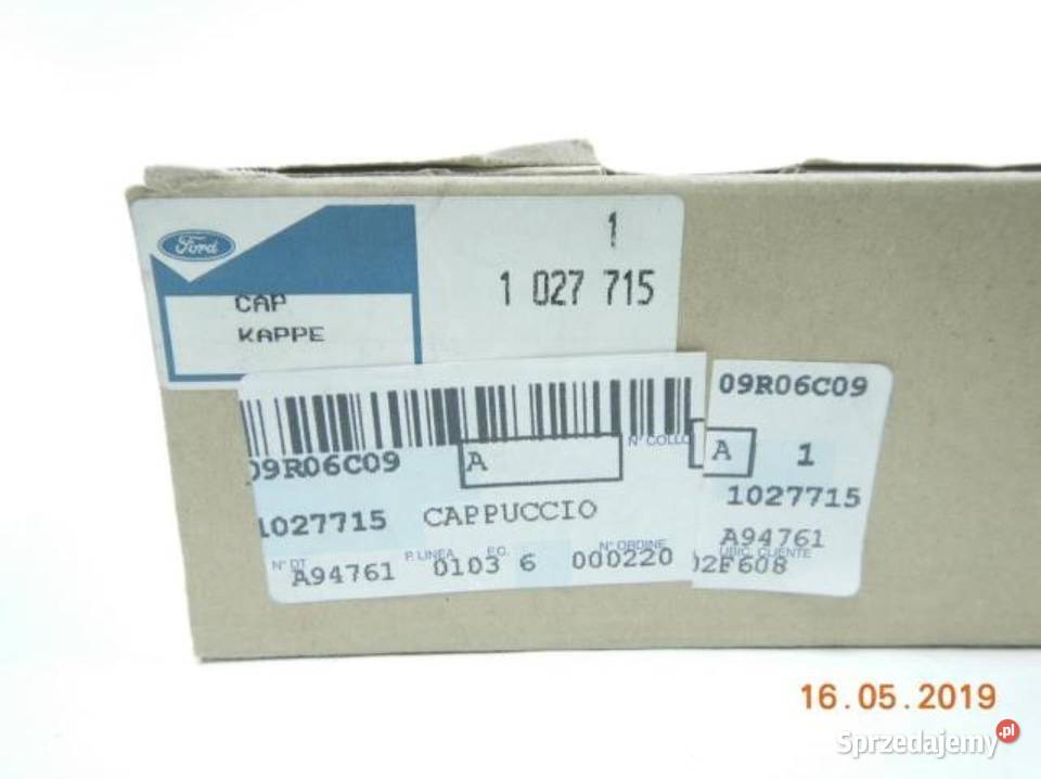 DEKIEL OSŁONA KIERUNKOWSKAZU LEWY PRZÓD FORD KA Pozostałe