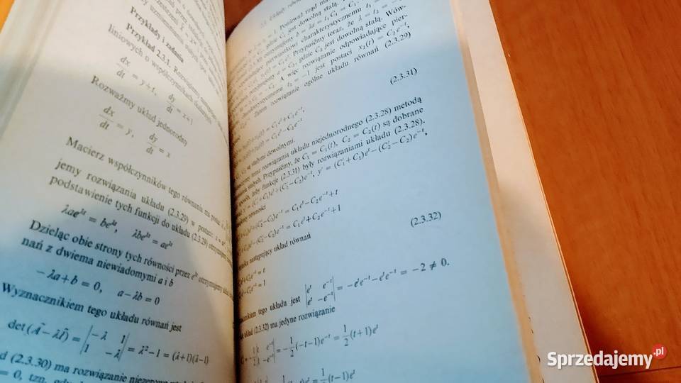 Wstęp do analizy algebraicznej i jej zastosowań Gdańsk