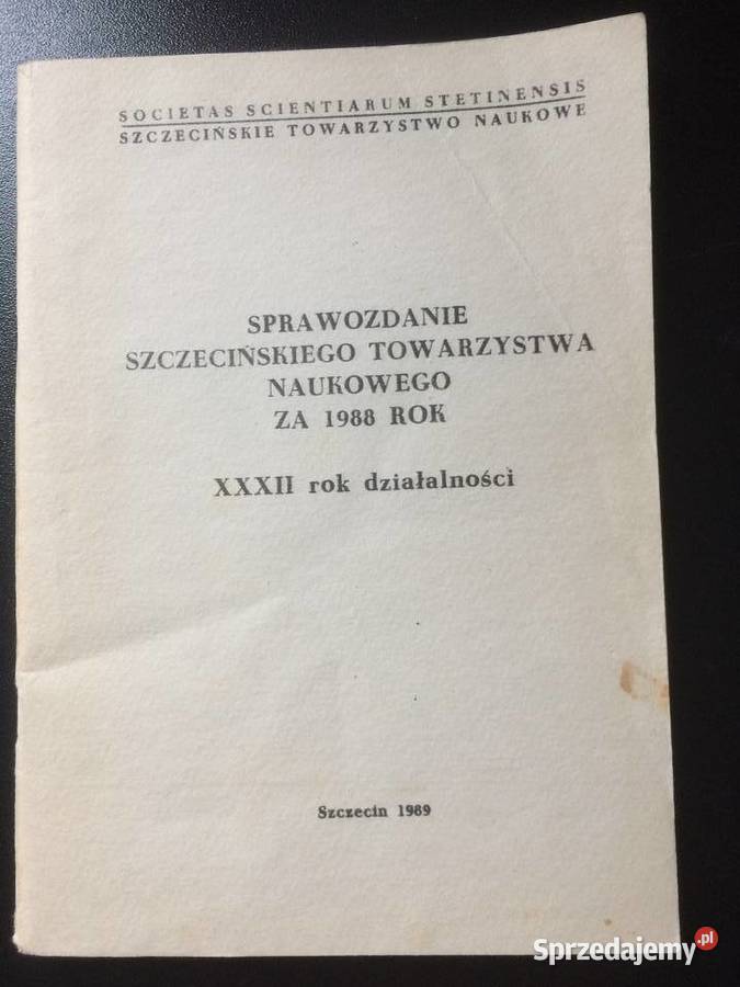 3316 Sprawozdanie Szczecińskiego Tow Naukowego Szczecin