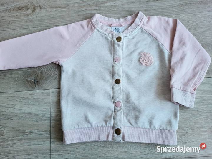 Bluza dziewczęca sportowa dresowa rozpinana różowy Płock sprzedam