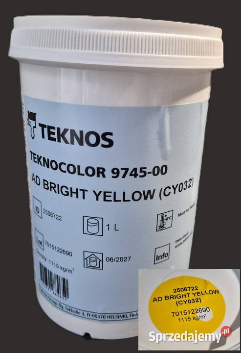 Teknocolor 9745 Pasta Tonująca RÓŻNE KOLORY mazowieckie Warszawa