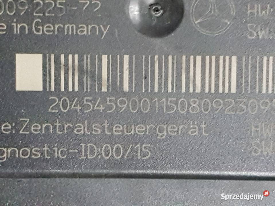 MERCEDES GLK X204 MODUL SAM BEZPIECZNIKOW Skrzynki bezpieczników Turek
