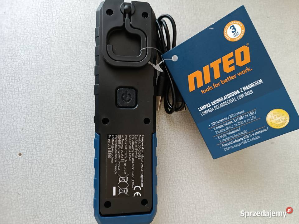 Lampa lampka warsztatowa akumulatorowa z Kędzierzyn-Koźle