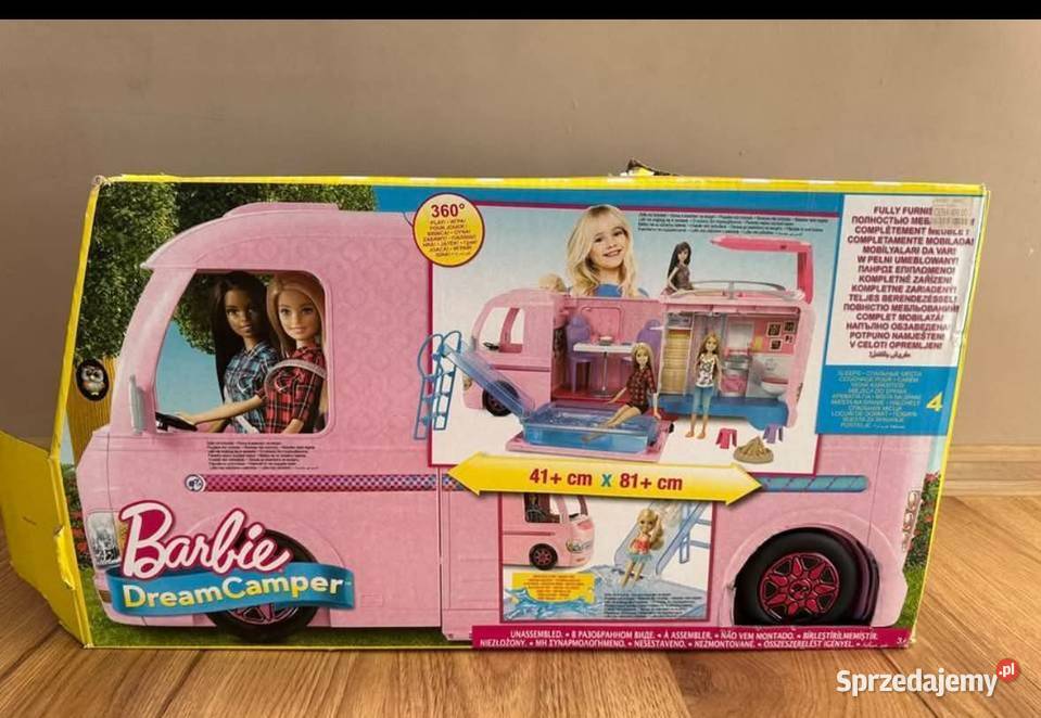 Duży Camper Barbie z akcesoriami Kozubszczyzna