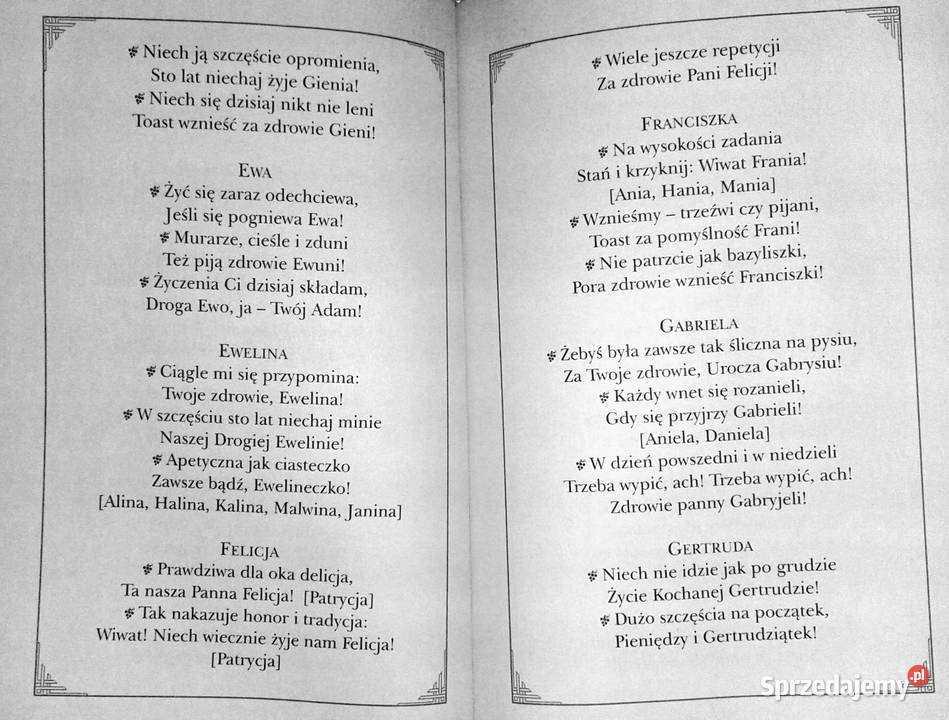 Toasty biesiadne Marek Urbański Chełm