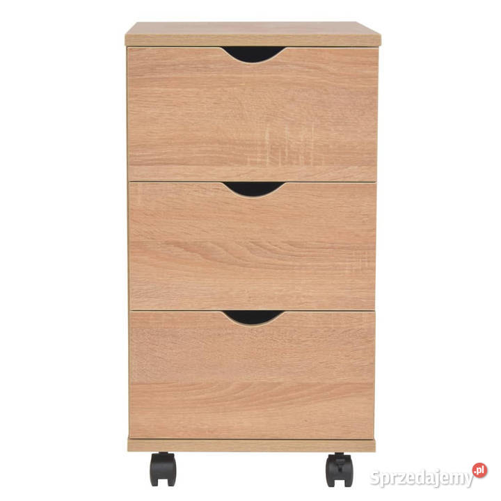 Szafka z szufladami 33 x 45 x 60 dąb WM245725 Warszawa