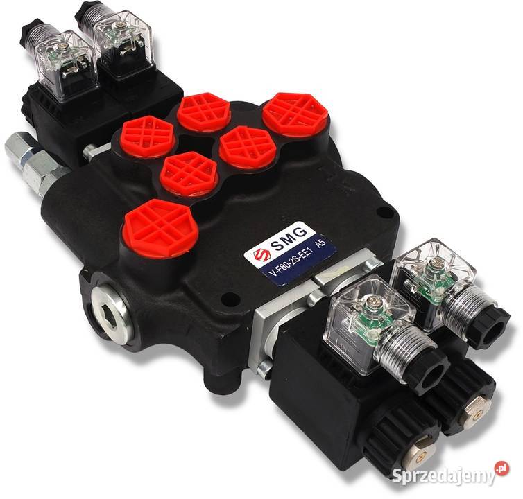 Rozdzielacz HYDRAULICZNY ELEKTRYCZNY 2 SEKCJE Solec Kujawski sprzedam