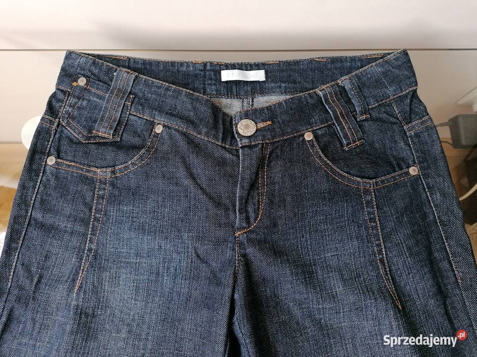 DAMSKIE SPODNIE JEANSOWE 34 PROMODR38 Łódź sprzedam