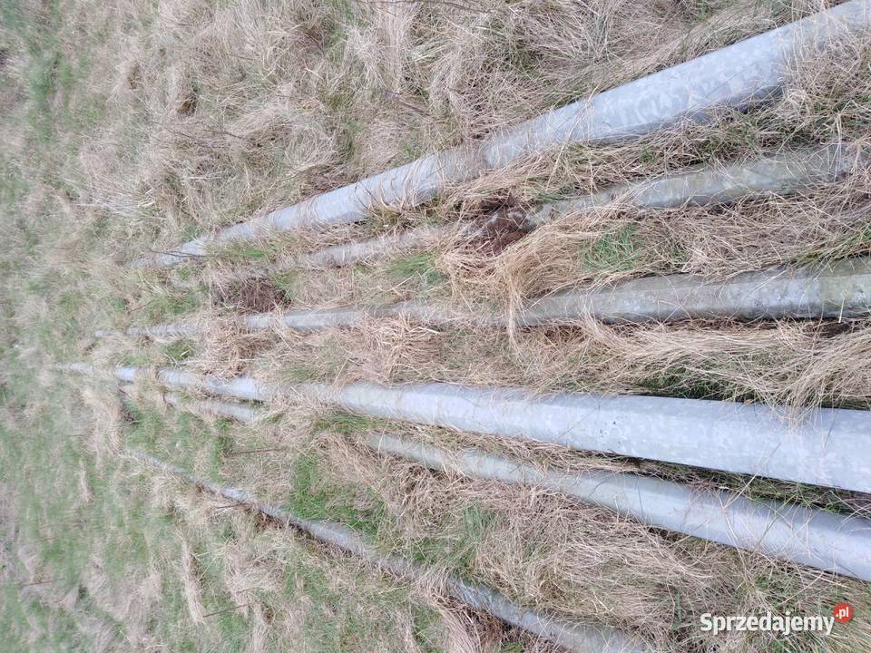 Słupy ocynkowane 10m 9m 8m łódzkie Poddębice