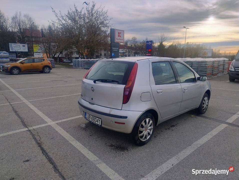 FIAT Punto 2009 12 benzynagaz poduszka powietrzna Lublin
