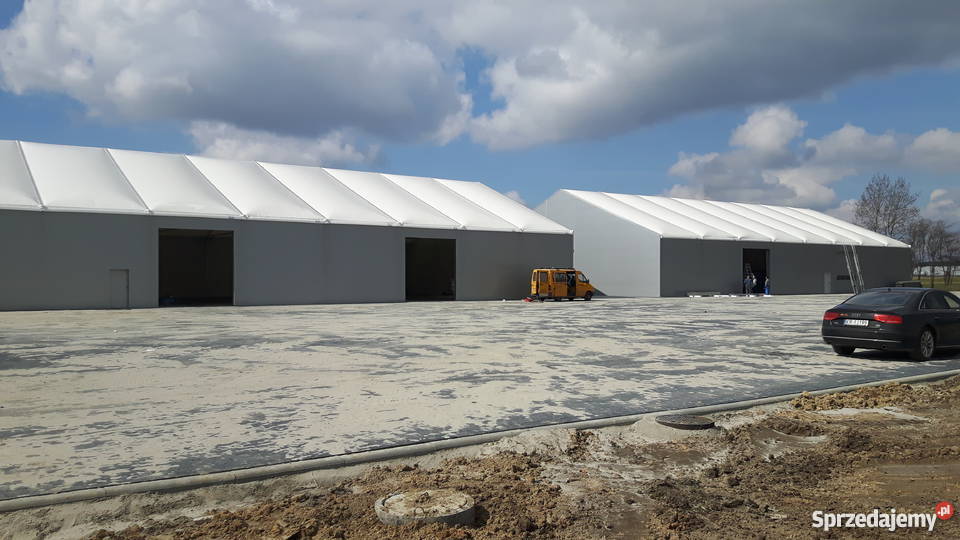 Hala stalowa Hale namiotowe termiczne Hale Carlo Hel