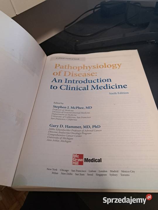 Książka Pathophysiology of Disease An Warszawa sprzedam