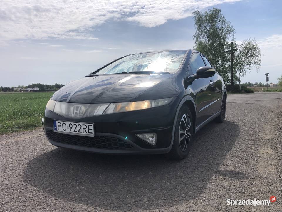 Honda Civic UFO 18 Bezwypadkowa Jeden właściciel Hatchback wielkopolskie Poznań sprzedam