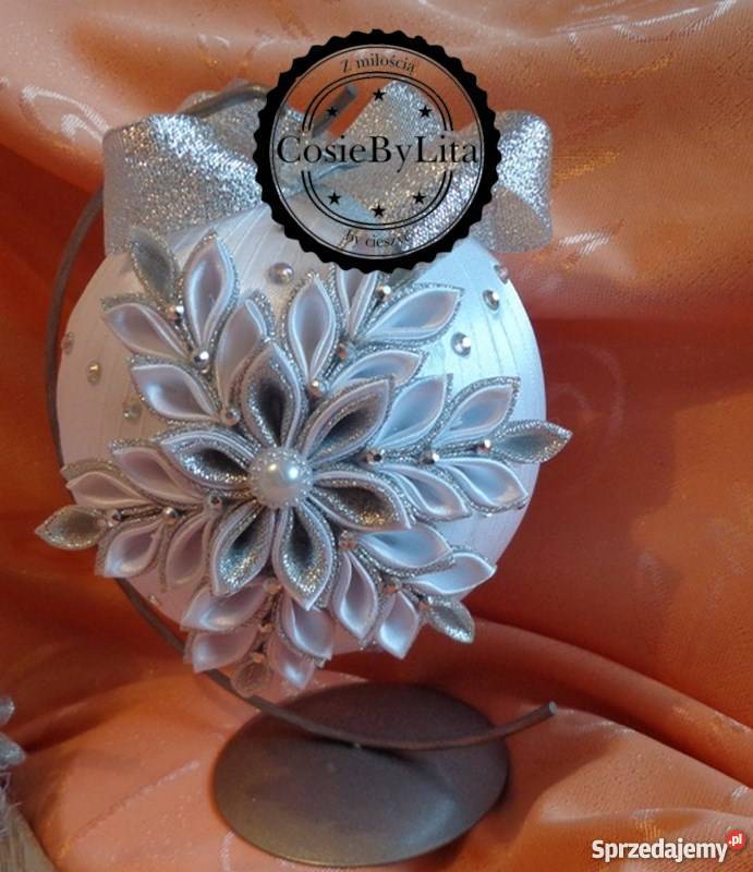 Stroik świąteczny rękodzieło Boże Narodzenie wielokolorowy świętokrzyskie