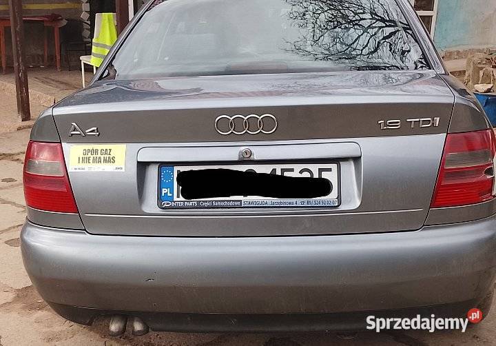 AUDI A4 A4 warmińsko-mazurskie