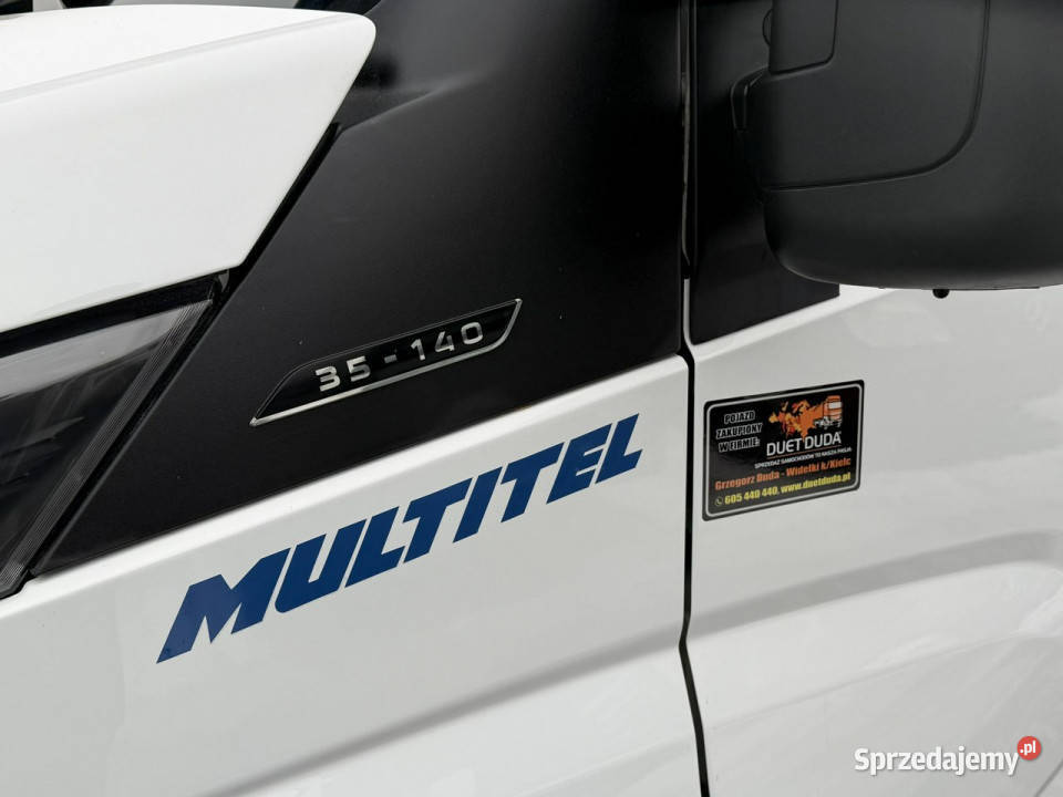 Iveco Daily 35S14 Podnośnik Koszowy Multitel MZ świętokrzyskie Widełki sprzedam