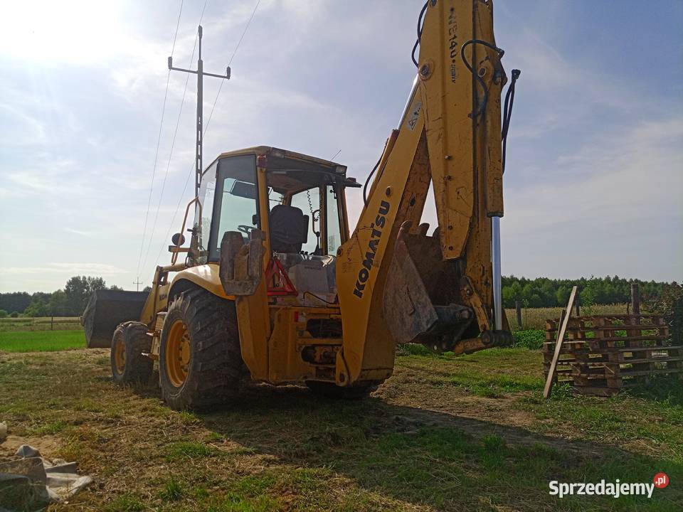 KoparkoŁadowarka KOMATSU WB140 Rok produkcji 1999 łódzkie Czestków B sprzedam