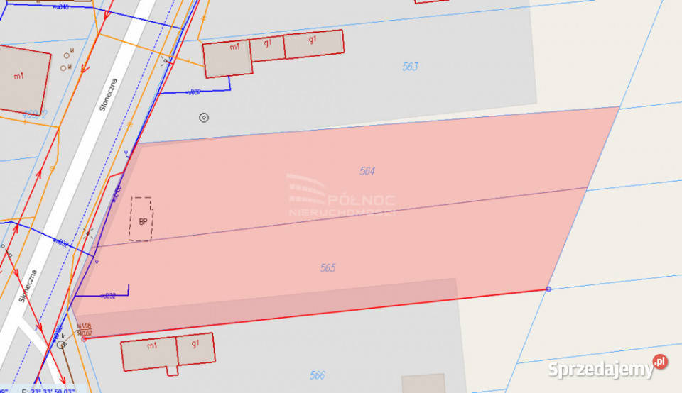 działki w centrum Kobylan