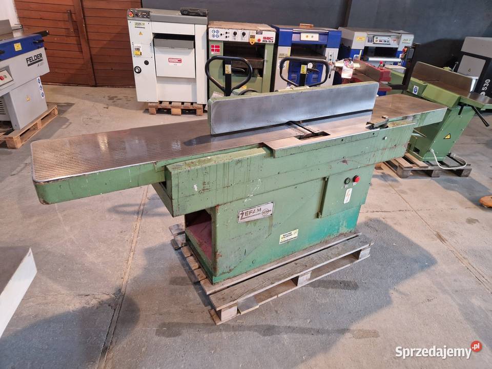 Wyrówniarka ZEFAM 410mm strugarka heblarka Kalwaria Zebrzydowska