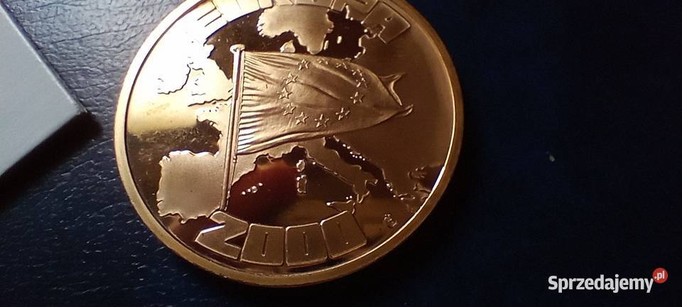 Stare monety Medal ECU 209 Lesko
