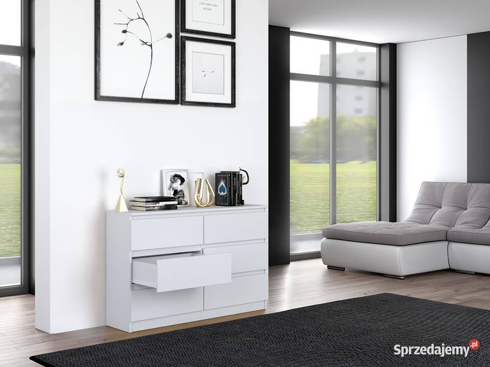 Komoda Malwa M6120 BIAŁY opolskie
