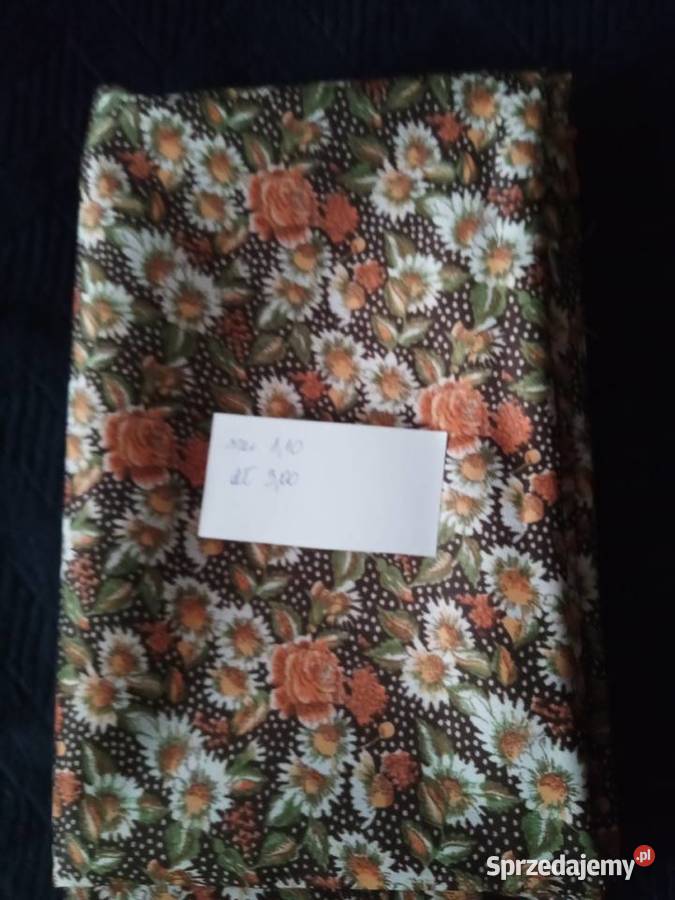 Kupon materiału 3m Torlen vintage PRL retro Tychy