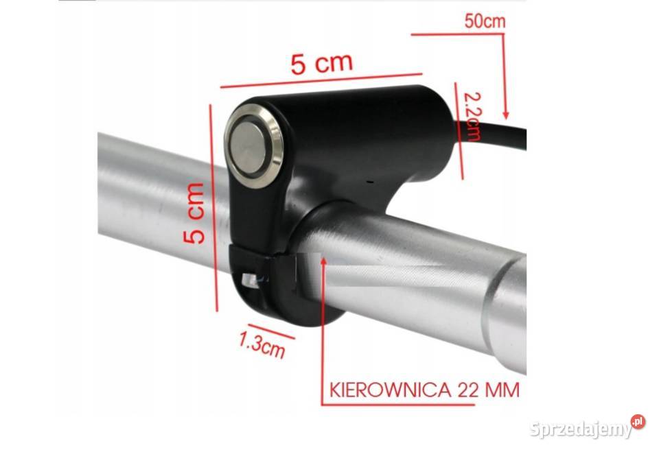 PRZEŁĄCZNIK NA KIEROWNICĘ 22MM DO MOTOCYKLA