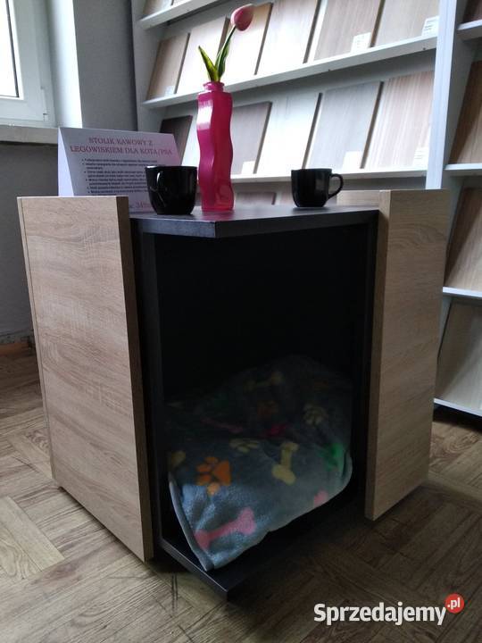 Stolik kawowy z miejscem na legowisko kotapsa Stalowa Wola
