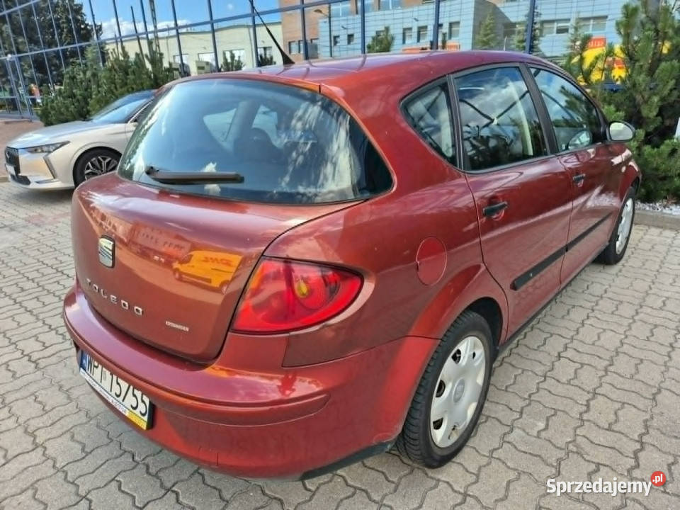 Seat Toledo SALON sprawna klimatyzacja 16 MPI nieuszkodzony Toledo