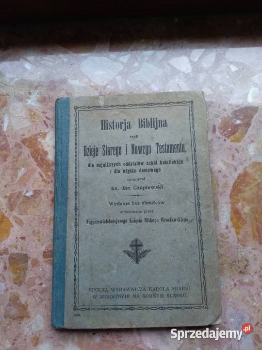 Historia Biblijna Dzieje Starego i Nowego Rybnik sprzedam