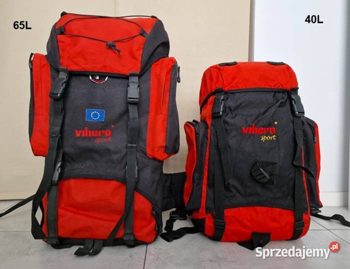 Plecaki turystyczne Vihero 65 L i 40 L Sosnowiec