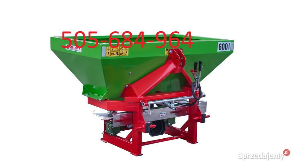 Rozsiewacz TYTAN Dwutarczowy 600l 800l 1000l