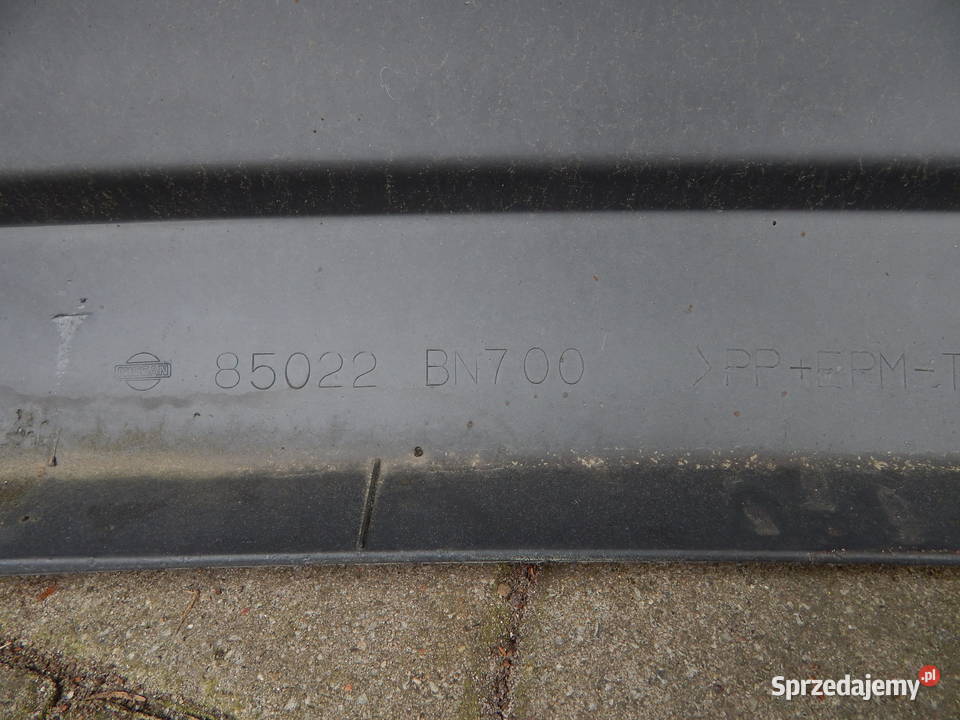 ZDERZAK TYLNY TYŁ NISSAN ALMERA N16 LIFT 03 06
