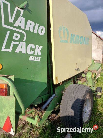 Prasa Krone Vario Pack 1500 Rolujące (belujące) Zblewo