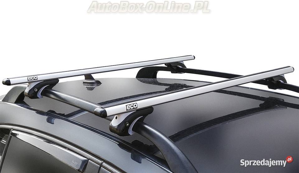 Bagaznik dachowy ECO Alubase 120 aluminiowy na Tczew