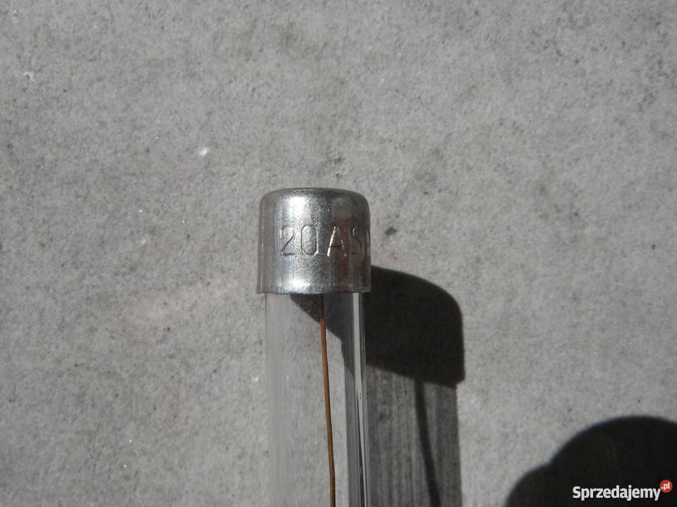 Bezpiecznik 20A SP7 11x50mm szklany rurkowy Chlewiska