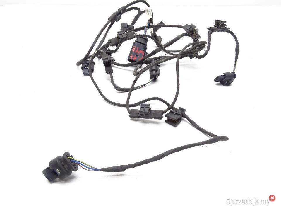 WIĄZKA CZUJNIKÓW PARKOWANIA PDC PRZÓD PRZEDNIA Materiały instalacyjne Motoryzacja