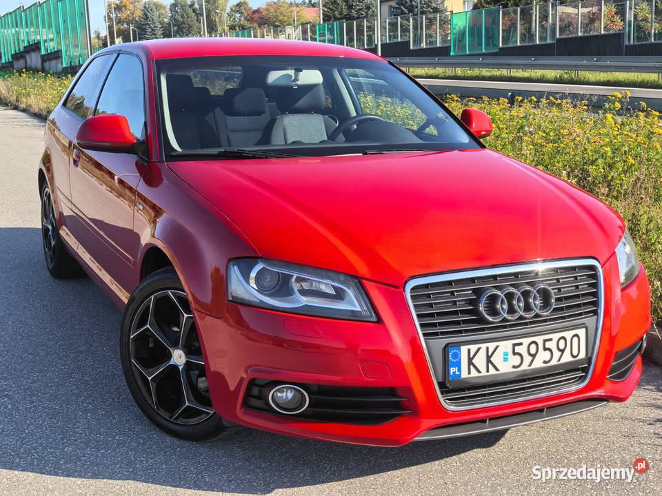 Audi A316 MPIS LINELiftLedyXENONPDC2009Śliczna czerwony Kielce