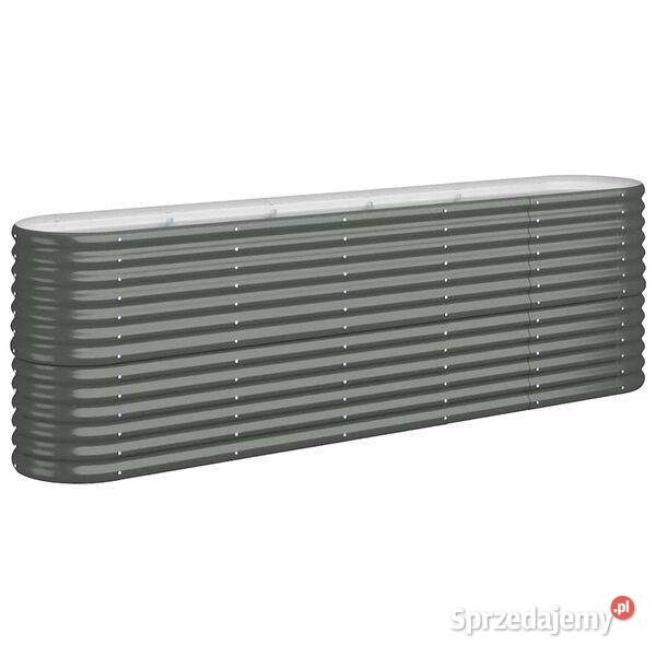 vidaXL Podwyższona donica stal ocynkowana Warszawa