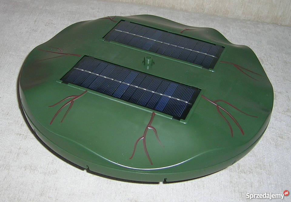 fontanna ogrodowa solarna pływająca sprzedam