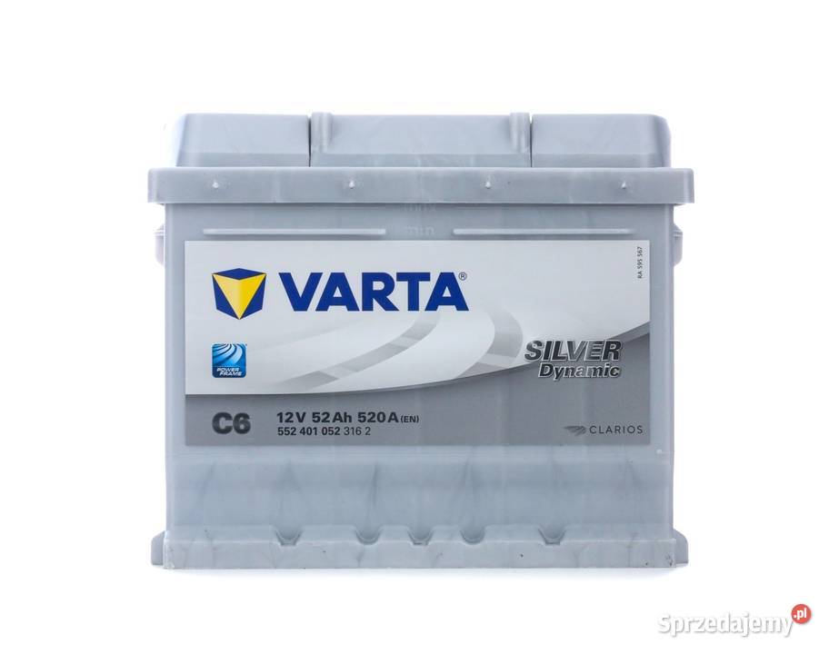 Akumulator VARTA Silver Dynamic C6 52Ah 520A zachodniopomorskie Szczecin