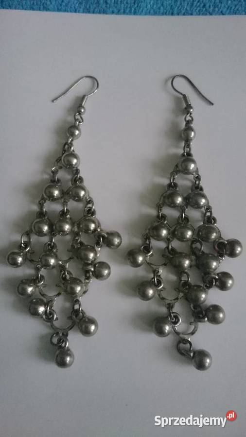 Kolczyki różne wzory gwiazdki serca sople kulki Wrocław