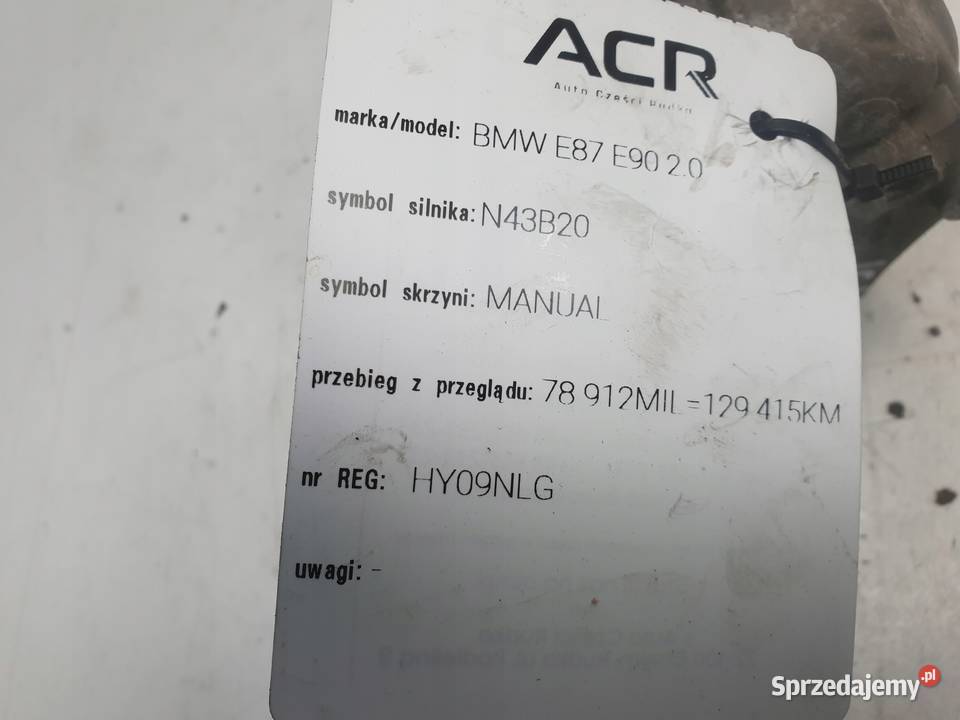 SPRĘŻARKA KLIMATYZACJI BMW E87 E90 20 i 9182794 Chełm