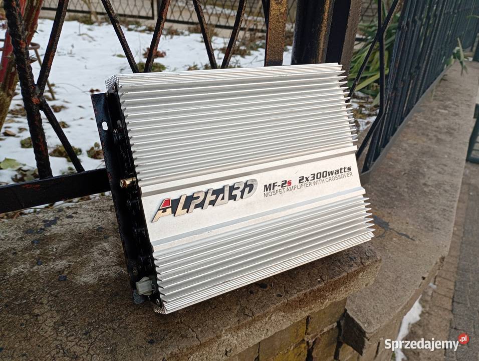 Wzmacniacz samochodowy 2 kanałowy Alphard MF2S Niegowonice